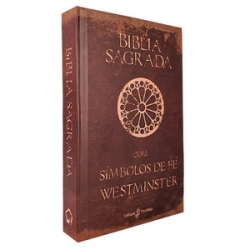 Bíblia de Estudo - Símbolos de Fé Westminster | NVI | Capa Dura Retrô